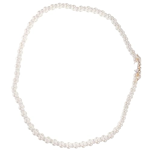 ROMISBABA Damen Taillenkette mit Imitationsperlen Modischer Taillengürtel für Hochzeiten und Partys Bauchdekoration für Bräute und Frauen von ROMISBABA