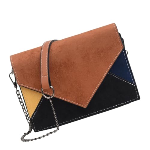 ROMISBABA Damen Umhängetasche PU Envelope Bag mit Farbkontrast Modisch Elegant Schultertasche für Alltag Shopping Party Reise ROMISBABA Damen Umhängetasche PU Envelope Bag mit Farbkontrast Modisch Elegant Schultertasche für Alltag Shopping Party Reise von ROMISBABA