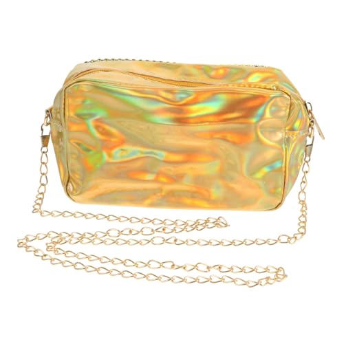 ROMISBABA Damen Umhängetasche mit Funkelndem Strass Kleine Crossbody Bag Schultertasche mit Robustem Material für Alltag Party Shopping und Freizeit Goldfarben ROMISBABA Damen Umhängetasche mit Funkelndem Strass Kleine Crossbody Bag Schultertasche mit Robustem Material für Alltag Party Shopping und Freizeit Goldfarben von ROMISBABA