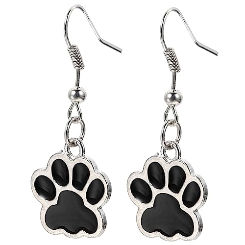 ROMISBABA Dangle Ohrringe für Mädchen Hundepfote Design Leichte Ohrhänger für Frauen und Niedliche Haustierpfoten Ohrschmuck Komfortabel und Modisch für Alltag und Party von ROMISBABA