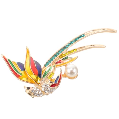 ROMISBABA Dekorative Pfauenbrosche mit Strasssteinen Langlebige Tier Anstecknadel für Frauen Modische Schmuck Brosche für Kleidung Taschen Party Hochzeit und Alltag Einzigartiges ROMISBABA Dekorative Pfauenbrosche mit Strasssteinen Langlebige Tier Anstecknadel für Frauen Modische Schmuck Brosche für Kleidung Taschen Party Hochzeit und Alltag Einzigartiges von ROMISBABA