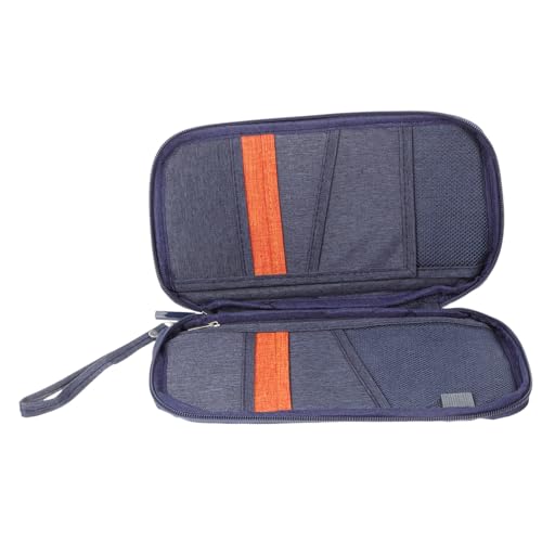 ROMISBABA Dokumententasche Navy Kartenhalter Geldbörse Reisepasshalter Polyester Geldbörsen ROMISBABA Dokumententasche Navy Kartenhalter Geldbörse Reisepasshalter Polyester Geldbörsen von ROMISBABA