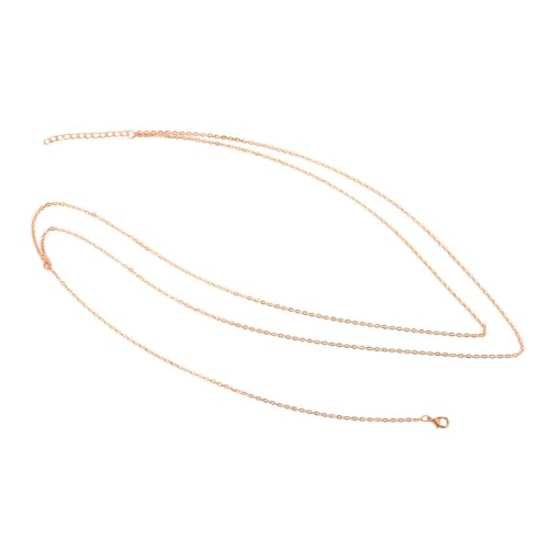 ROMISBABA Doppellagige Taillenkette aus Goldenem für Damen Eleganter Beach Waist Chain Körperschmuck für Strandpartys Club und Festliche Anlässe ROMISBABA Doppellagige Taillenkette aus Goldenem für Damen Eleganter Beach Waist Chain Körperschmuck für Strandpartys Club und Festliche Anlässe von ROMISBABA