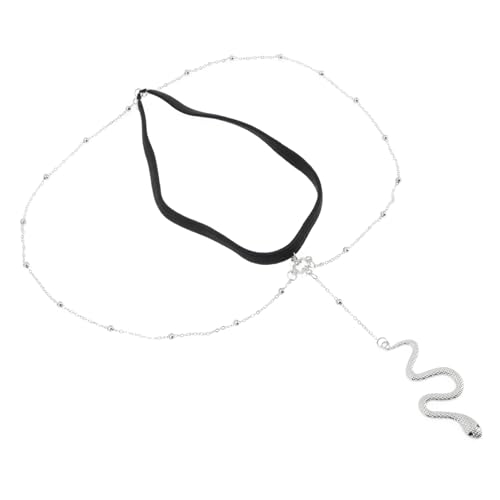 ROMISBABA Elastische Beinkette in Schlangenform aus Langlebiger Modische Körperkette für Frauen Vielseitige Beinverzierung für Party Strand und Festival Leicht und Angenehm zu Tragen ROMISBABA Elastische Beinkette in Schlangenform aus Langlebiger Modische Körperkette für Frauen Vielseitige Beinverzierung für Party Strand und Festival Leicht und Angenehm zu Tragen von ROMISBABA