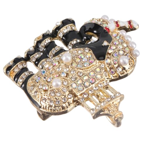 ROMISBABA Elefantenbrosche Klassische Kreative Anstecknadel Modisch Vielseitig Tragbar Damen Herren Schmuckaccessoire Elegant für Anzug Jacke Tasche Haarband von ROMISBABA