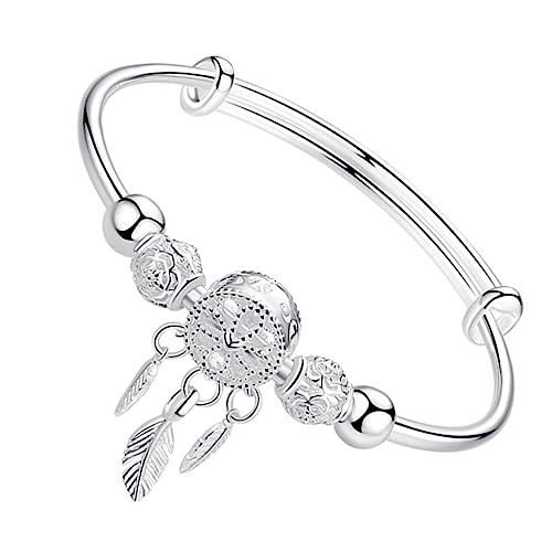 ROMISBABA Erweiterbares Armband Draht Verstellbares Leeres Bangle für Damen Modisches mit Design für Punk Minimalismus Anpassbar für Verschiedene Handgelenkgrößen ROMISBABA Erweiterbares Armband Draht Verstellbares Leeres Bangle für Damen Modisches mit Design für Punk Minimalismus Anpassbar für Verschiedene Handgelenkgrößen von ROMISBABA