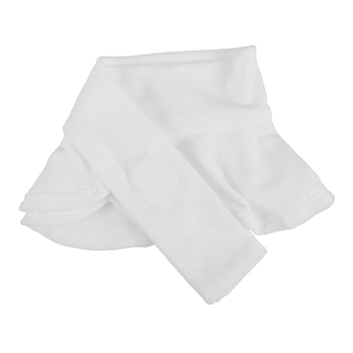 ROMISBABA Falscher Kragen Strickjacke Pelzkragen Dekoration Halbes Oberteil Blusenkragen Kleid Falscher Kragen Schal Für Damen Herren Erwachsene von ROMISBABA