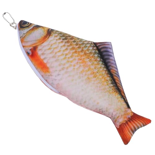 ROMISBABA Federmäppchen mit Realistischem Fischdesign Vielseitige Schreibwaren für Schule und Reisen Kosmetiktasche oder Geldbörse mit Praktischem Reißverschluss ROMISBABA Federmäppchen mit Realistischem Fischdesign Vielseitige Schreibwaren für Schule und Reisen Kosmetiktasche oder Geldbörse mit Praktischem Reißverschluss von ROMISBABA