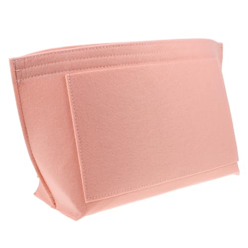ROMISBABA Filz Handtaschen Organizer Einsatz für Damen Multifunktionaler Tragetaschen Organizer mit Mehreren Fächern Rosa Leicht und Tragbar für Kosmetik und Essentials ROMISBABA Filz Handtaschen Organizer Einsatz für Damen Multifunktionaler Tragetaschen Organizer mit Mehreren Fächern Rosa Leicht und Tragbar für Kosmetik und Essentials von ROMISBABA
