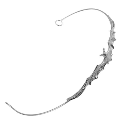 ROMISBABA Gothic-stirnband Mit Fledermauskrone Für Herren Und Damen Vintage-legierung Einzigartiges Halloween-party-accessoire ROMISBABA Gothic-stirnband Mit Fledermauskrone Für Herren Und Damen Vintage-legierung Einzigartiges Halloween-party-accessoire von ROMISBABA