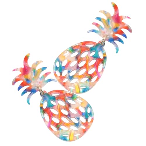 ROMISBABA Frauen Ohrring Schmuck Ohrhänger Ananas-ohrtropfen Frauen Ohrtropfen Acryl-ohrtropfen ROMISBABA Frauen Ohrring Schmuck Ohrhänger Ananas-ohrtropfen Frauen Ohrtropfen Acryl-ohrtropfen von ROMISBABA