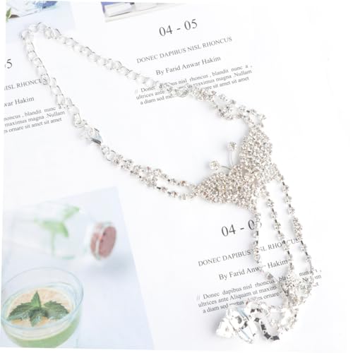 ROMISBABA Fußkette für Frauen Verstellbare Knöchel Schmuckkette für Strand Sommer Stilvolles Fußschmuck Accessoire Perfektes für Bräute Freundinnen von ROMISBABA