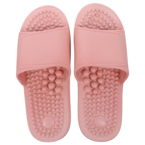 ROMISBABA Fußreflexzonenmassage Hausschuhe Damen Anti rutsch Indoor sandalen mit Akupressur Fußbett Durchblutung und Entspannung bei Plantarfasziitis Bequem Leicht Modisch von ROMISBABA