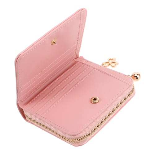 ROMISBABA Elegante Pu-Leder Geldbörse Mit Reißverschluss Handliches Design Kompakte Damen Geldbörse Für Münzen Karten Und Bargeld Stilvolles Gestepptes Portemonnaie von ROMISBABA