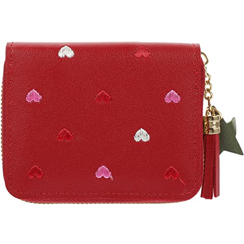 ROMISBABA Damenbrieftasche Aus Pu Mit Cartoon-Design Kartenportemonnaie Kartenetui Kartenpaket-geldbörse Kartenhülle Für Damen Geldbörse Für Frauen von ROMISBABA