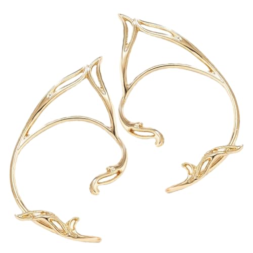 ROMISBABA Geometrische Ear Cuff Ohrringe für Damen Filigrane Leichte Fairy Ohrmanschetten aus Legiertem Material nicht Anlaufend Komfortabel Modischer Ohrschmuck Geschenkidee von ROMISBABA