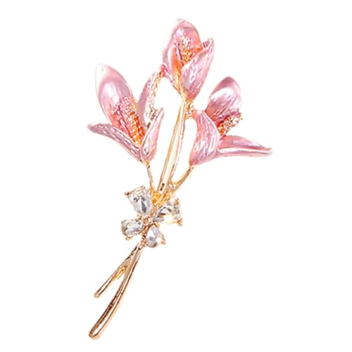 ROMISBABA Goldene Anstecknadel für Frauen Blumenbrosche für Kleider Schals Hüte Accessoire für Festliche Anlässe Besondere Ereignisse ROMISBABA Goldene Anstecknadel für Frauen Blumenbrosche für Kleider Schals Hüte Accessoire für Festliche Anlässe Besondere Ereignisse von ROMISBABA