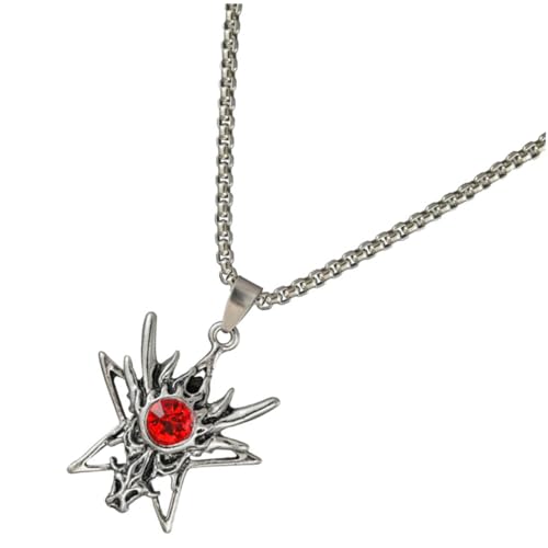 ROMISBABA Gothic Dragon Anhänger Halskette Herren Punk Stil Gliederkette als Stylische Sweater Chain Auffällige Drachen Choker Kette für Trendbewusste Männer von ROMISBABA