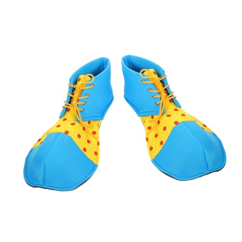 ROMISBABA Große Clown Schuhe Halloween Cosplay Kostüm Requisite Flexibel Erwachsene Teenager Bühnenauftritt Zubehör Blau ROMISBABA Große Clown Schuhe Halloween Cosplay Kostüm Requisite Flexibel Erwachsene Teenager Bühnenauftritt Zubehör Blau von ROMISBABA