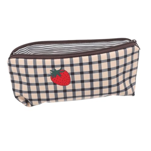 ROMISBABA Große Federtasche mit Erdbeer Motiv Robustes Verschleißfestes Material Reißfestes Mäppchen mit Viel Stauraum für Stifte Lineal Notizen für Schule Outdoor Skizzen und ROMISBABA Große Federtasche mit Erdbeer Motiv Robustes Verschleißfestes Material Reißfestes Mäppchen mit Viel Stauraum für Stifte Lineal Notizen für Schule Outdoor Skizzen und von ROMISBABA
