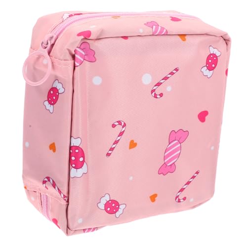 ROMISBABA Große Leichte Perioden Aufbewahrungstasche mit Reißverschluss Kompakter Verschleißfester Hygienebindentasche für Mädchen und Studentinnen Praktischer Beutel für und Kleine von ROMISBABA