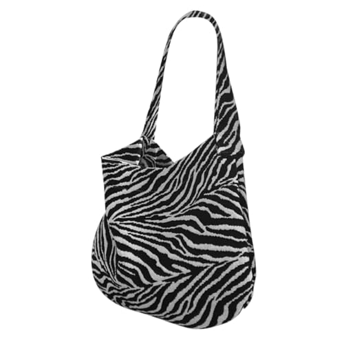 ROMISBABA Große Schwarze Polyester Damen Umhängetasche mit Vielen Fächern Schultertasche für Outdoor und Alltag Langlebige Faltbare Handtasche mit Großzügigem Stauraum von ROMISBABA