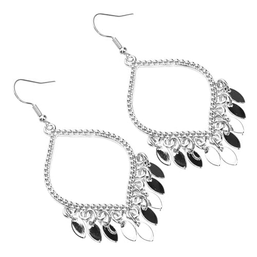 ROMISBABA Große Tropfen Ohrringe für Frauen Stilvolle Quasten Design Hautfreundlich Langlebig Geeignet für Alltag und Fest Boho Deko von ROMISBABA