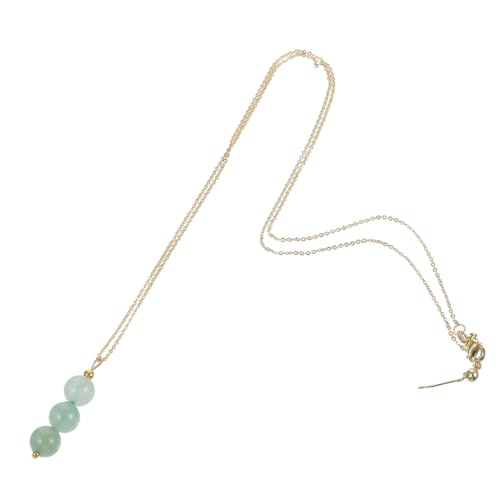 ROMISBABA Halskette Mit Kristallanhänger Kristallperlen-charm Halskette Für Damen Dekorative Schlüsselbeinkette Tragbare von ROMISBABA