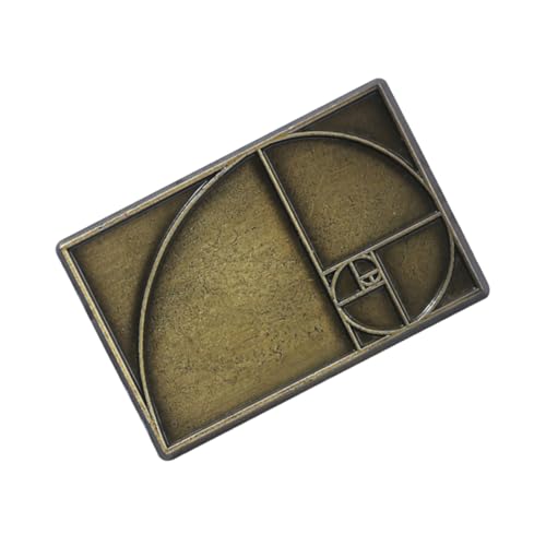 ROMISBABA Handgefertigte Brosche Anstecknadel Mittelalterlicher Vintage Stil für Mathelehrer Kunstliebhaber Abschlussfeier von ROMISBABA