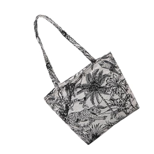 ROMISBABA Handtasche Damen Canvas Tragetasche Große Kapazität Lässige Outdoor Schultertasche für Alltag Shopping Urlaub mit Lippenstiftfach Schwarz ROMISBABA Handtasche Damen Canvas Tragetasche Große Kapazität Lässige Outdoor Schultertasche für Alltag Shopping Urlaub mit Lippenstiftfach Schwarz von ROMISBABA
