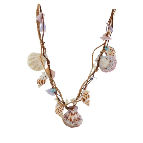 ROMISBABA Hawaiianische Muschel Kette Handgefertigt Kurze Clavicle Halskette Boho Strand Schmuck Damen Alltag Party Zubehör von ROMISBABA