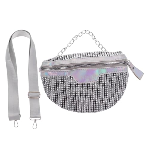ROMISBABA Gürteltasche Für Damen Glänzende Hüfttasche Hüfttasche Für Mädchen Aus Hochwertigem Material Robust Und Langlebig Zum Aufbewahren Von Handy Und Schlüssel Für Reisen Und von ROMISBABA