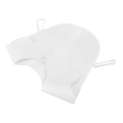 ROMISBABA Detachable Chiffon Fake Collar Für Damen Eleganter Wellenkragen Vielseitiges Accessoire Für Büro-outfits Und Kreative Layering-stile von ROMISBABA