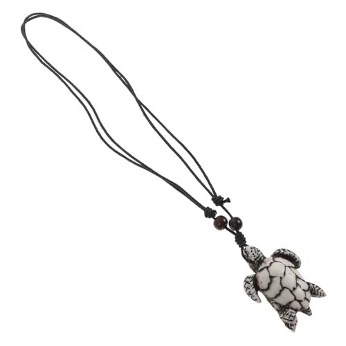 ROMISBABA Herren Schildkröten Halskette aus Resin Handgefertigter Anhänger Langlebig und Hautfreundlich Modisches Schmuckstück für Alltag und Besondere Anlässe Komfortabel und Dekorativ von ROMISBABA