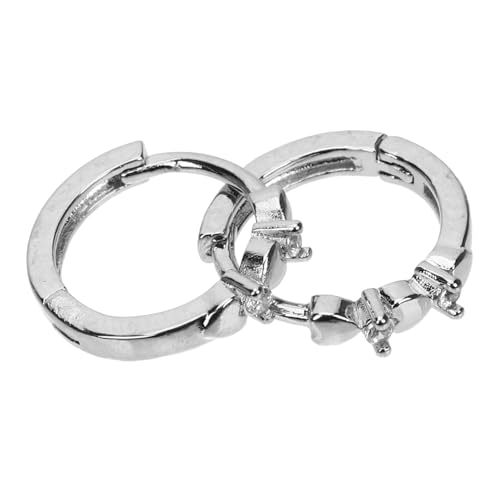 ROMISBABA Herz Ohrstecker Damen Weiß Minimalistisch Elegant Leicht Tragbar Valentinstag Schmuck Statement Ohrringe Für Alltag Party von ROMISBABA
