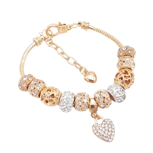 ROMISBABA Herzform Pendell Armband Schmuck Handgelenk Handgelenk Kette Einfaches Armband ROMISBABA Herzform Pendell Armband Schmuck Handgelenk Handgelenk Kette Einfaches Armband von ROMISBABA
