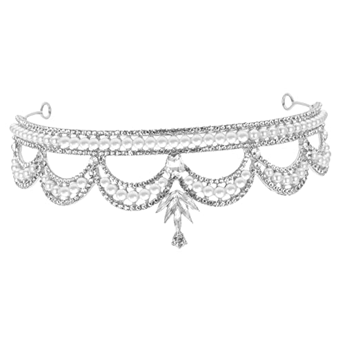 ROMISBABA Hochzeit Tiara Mit Strass Für Braut Hochzeit Krone Brautkronen Strass-tiara Haarschmuck Für Geburtstagsfeier Feier Abschlussball von ROMISBABA