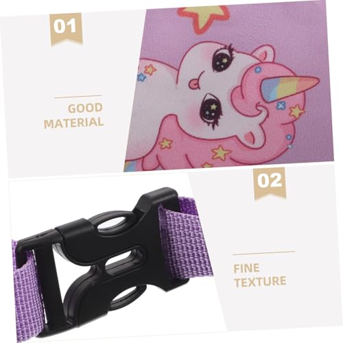 ROMISBABA Hüfttasche Klein Verstellbar Gürteltasche mit Muster Fanny Pack für Mädchen Kleinkinder Kompakte Bauchtasche für Reisen Schule Party Vielseitige Tasche von ROMISBABA