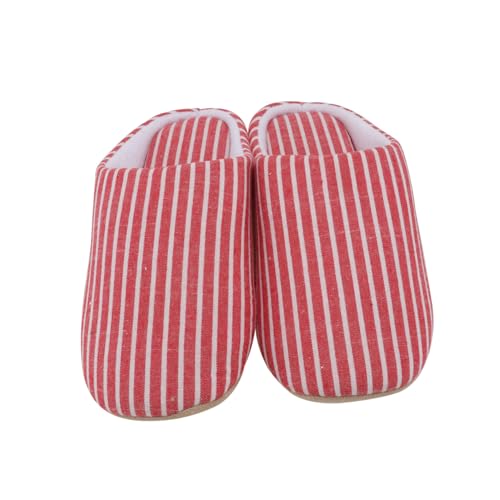 ROMISBABA Japanische Hausschuhe Baumwolle Leicht Warm Rutschfest für Damen Herren S Innen Cozy Slippers für Herbst Winter von ROMISBABA