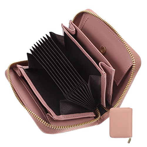 ROMISBABA Kartenetui mit Reißverschluss Tragbares Kartenetui für Männer und Frauen Outdoor Wallet mit Münzfach und Klassifiziertem Stauraum für Alltag und Reisen von ROMISBABA