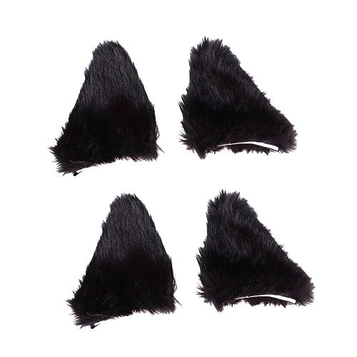 ROMISBABA Katzenohr Haarspange Cosplay Haarnadel Halloween Haaraccessoire 2 Stück für Mädchen Party und Kostüme von ROMISBABA