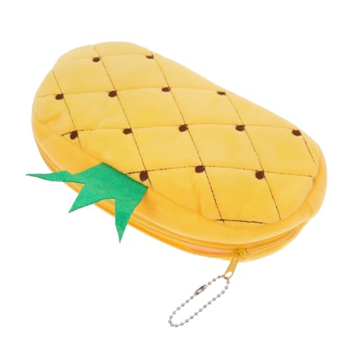 ROMISBABA Kawaii Plüsch Federmäppchen Für Junge Mädchen Großer Reißverschluss Stiftebeutel Niedliches Cartoon Design Schreibwaren Zubehör Für Mädchen Dekorative Stifthülle Für von ROMISBABA