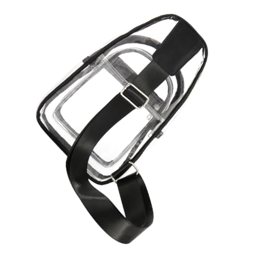 ROMISBABA Transparente Kleine Tasche Transparente Brusttasche Tragbare Umhängetasche Für Sport Und Geeignet Für Damen Und Herren Mit Praktischer Tragetasche Und Hochwertiger Verarbeitung von ROMISBABA