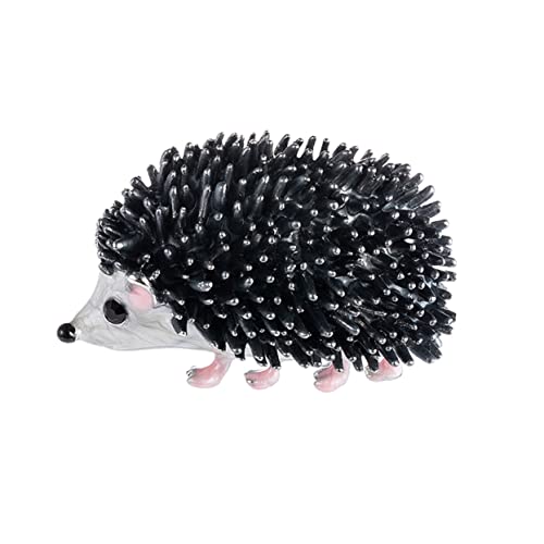 ROMISBABA Schwarze Igel Brosche Legierung Corsage Pin Hochwertiger Schmuck Für Damen Elegante Accessoires Für Besondere Anlässe Für Hochzeiten Valentinstag Und Mehr von ROMISBABA