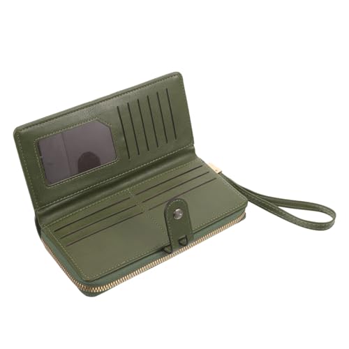 ROMISBABA Kleine Damen Geldbörse PU Kompakte Handtasche mit Stauraum Stilvolles Design für Reisen Praktische Geldbörse für Karten Münzen von ROMISBABA