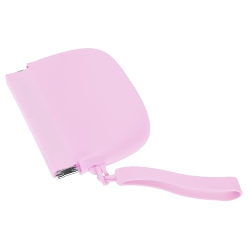 ROMISBABA Tragbare Silikon Geldbörse Damen Selbstschließend Kleine Aufbewahrungstasche für Reise Multifunktionale Münztasche Verarbeitung für Kopfhörer und Kleingeld von ROMISBABA