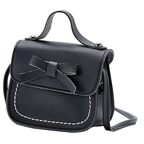 ROMISBABA Kleine Umhängetasche für Mädchen mit Schleife Kleiner Schultertasche Weichem Material Crossbody Tasche für Kleinkinder und Teenager für Partys und Täglichen Gebrauch von ROMISBABA
