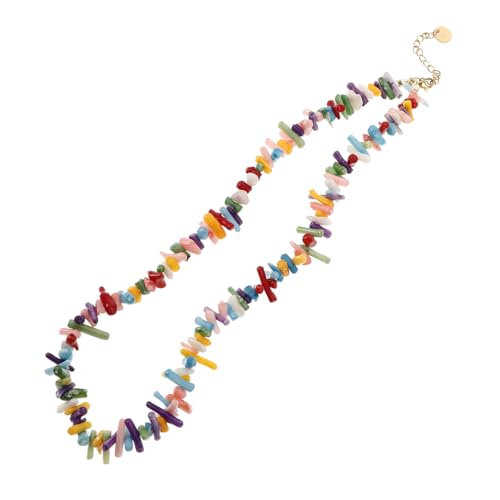ROMISBABA Korallen Choker Halskette Damen Einzigartiges Barockdesign Aus Korallen Edelsteinen Verschenken Sie Eleganz Für Sommer Urlaub Und Besondere Anlässe von ROMISBABA