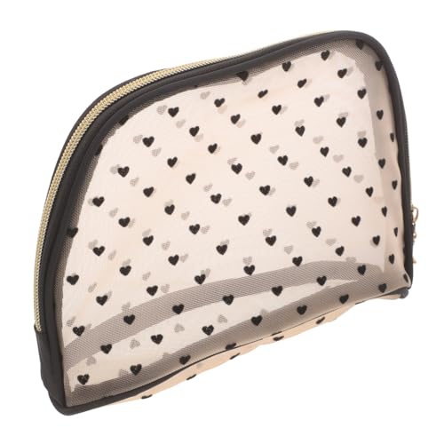 ROMISBABA Kosmetiktasche Damen Hochwertige Reise Kosmetiktasche mit Stylischem Design Große Kapazität Transparent für Make Up Pflegeprodukte von ROMISBABA