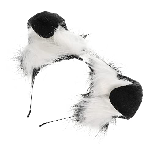 ROMISBABA Kostüm Tier Ohrhaarband Hundohren Haarreif für Partys Kreative Kopfbedeckung Accessoire für Halloween Cosplay Tier Rollenspiele Angenehm ROMISBABA Kostüm Tier Ohrhaarband Hundohren Haarreif für Partys Kreative Kopfbedeckung Accessoire für Halloween Cosplay Tier Rollenspiele Angenehm von ROMISBABA